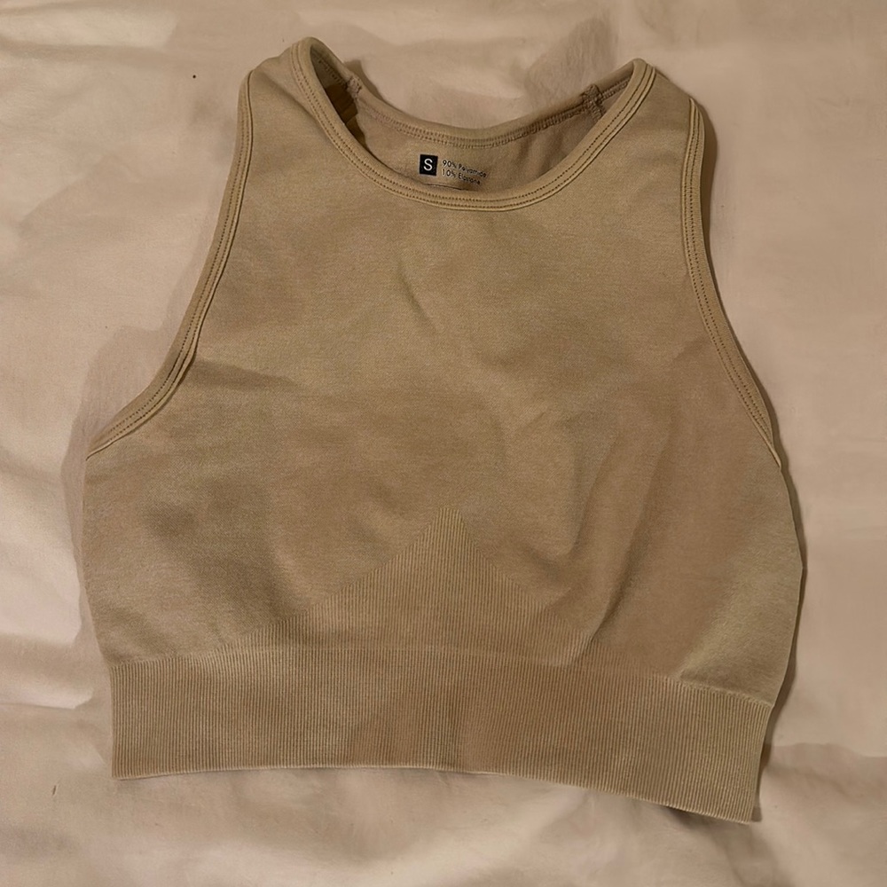amazon t back tan sports bra